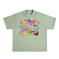 Oil Green art teacher Urban Heavy Tee - texasbilliewilder