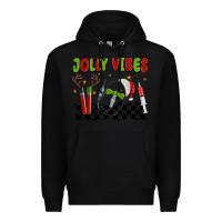 Black jolly vibes Premium Hoodie - MaliasSmallBusiness