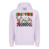 Lilac jolly vibes Premium Hoodie - MaliasSmallBusiness
