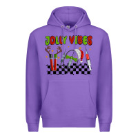 Purple jolly vibes Premium Hoodie - MaliasSmallBusiness
