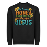Black don't worry honey 'round here we Heavyweight Sweatshirt - MaliasSmallBusiness