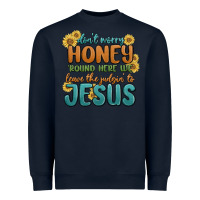 Navy don't worry honey 'round here we Heavyweight Sweatshirt - MaliasSmallBusiness