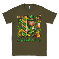 Army Green My 1 st st. patricks day Classic Tee - Neo Western