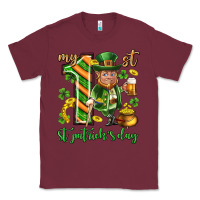 Burgundy My 1 st st. patricks day Classic Tee - Neo Western