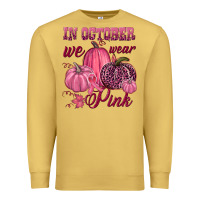 Antique Gold In october we wear pink Premium Sweatshirt - NancyCooperArtShop