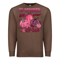 Chestnut In october we wear pink Premium Sweatshirt - NancyCooperArtShop