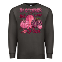 Smoke In october we wear pink Premium Sweatshirt - NancyCooperArtShop