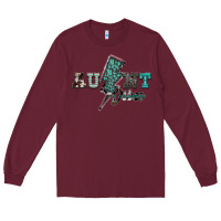 Burgundy aunt vibes Long Sleeve Tee - SublimationCraftShop