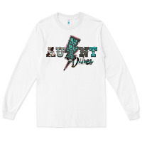 White aunt vibes Long Sleeve Tee - SublimationCraftShop