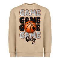 Mushroom game day basketball bal Heavyweight Sweatshirt - MaliasSmallBusiness