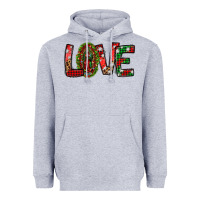 Heather Grey our lady of guadalupe christmas love Heavyweight Hoodie - Jasminsmagicworld