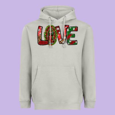Our Lady Of Guadalupe Christmas Love Heavyweight Hoodie Designed By Jasminsmagicworld