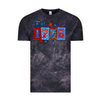 Cloud Black est 1776 Vintage Tee - Zillion Design Studio