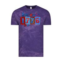 Cloud Purple est 1776 Vintage Tee - Zillion Design Studio