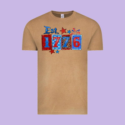 Est 1776 Vintage Tee Designed By Zillion Design Studio