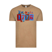 Vintage Coffee est 1776 Vintage Tee - Zillion Design Studio
