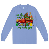 Colony Blue its the most wonderful time of the year Long Sleeve Tee - AdoDesignShop