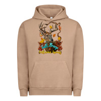 Pigment Burro Fall Breeze And Autumn Leaves Deer Urban Hoodie - LillyAllenDesigns