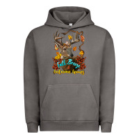 Pigment Tornado Fall Breeze And Autumn Leaves Deer Urban Hoodie - LillyAllenDesigns