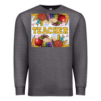 Charcoal Heather Teacher Equipment Premium Sweatshirt - LillyAllenDesigns