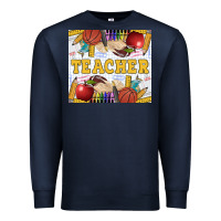 Navy Teacher Equipment Premium Sweatshirt - LillyAllenDesigns
