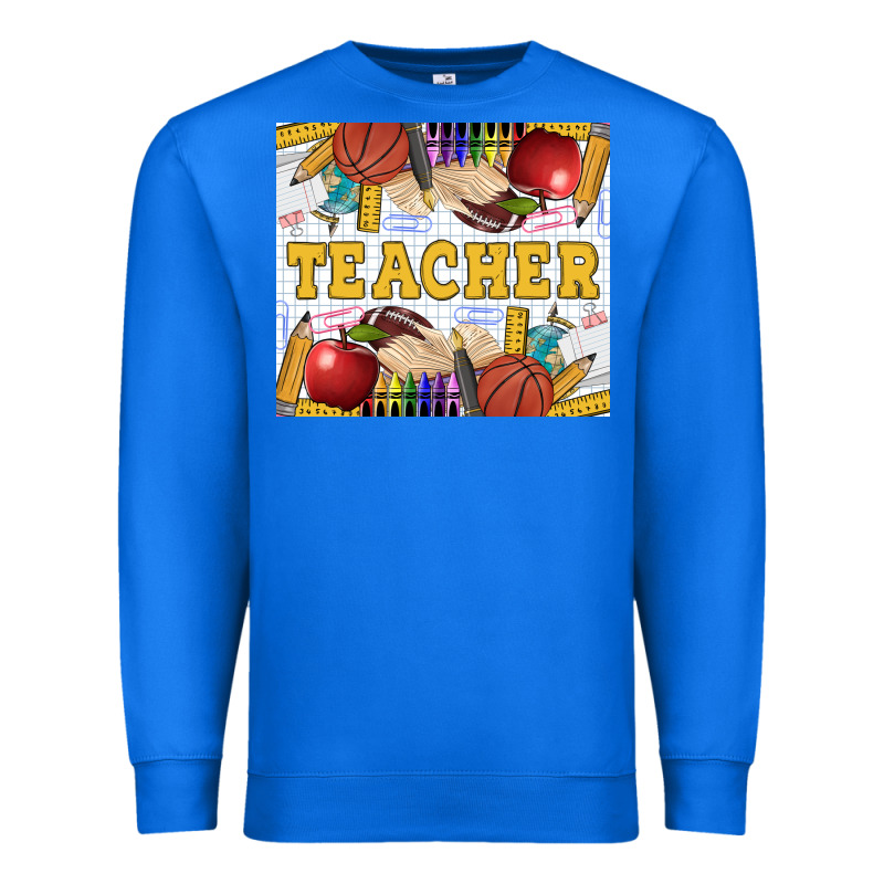 Teacher Equipment Premium Sweatshirt by LillyAllenDesigns | Teevron