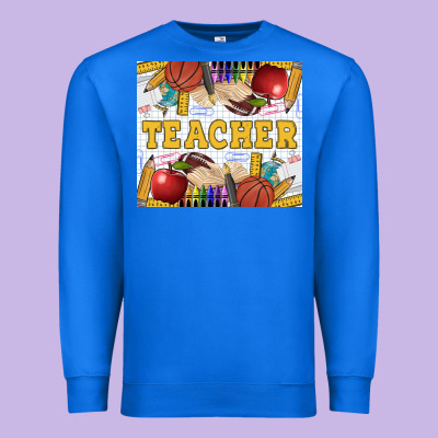 Teacher Equipment Premium Sweatshirt Designed By Lillyallendesigns