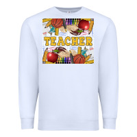 White Teacher Equipment Premium Sweatshirt - LillyAllenDesigns