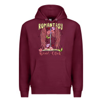 Burgundy romantasy book club Premium Hoodie - MaliasSmallBusiness