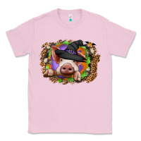 Bubblegum Pink halloween pig Classic Tee - CowhideDigitalArt