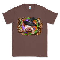 Chestnut halloween pig Classic Tee - CowhideDigitalArt