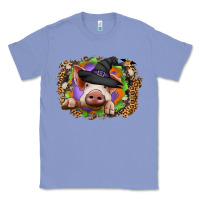 Colony Blue halloween pig Classic Tee - CowhideDigitalArt
