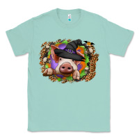 Seafoam halloween pig Classic Tee - CowhideDigitalArt