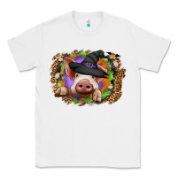 White halloween pig Classic Tee - CowhideDigitalArt