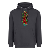 Smoke our lady of Guadalupe Christmas Heavyweight Hoodie - Jasminsmagicworld