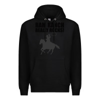 Black Ram Ranch Really Rocks! Premium Hoodie - Bettercallsaul