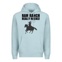 Blue Mist Ram Ranch Really Rocks! Premium Hoodie - Bettercallsaul