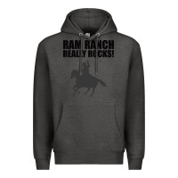 Charcoal Heather Ram Ranch Really Rocks! Premium Hoodie - Bettercallsaul