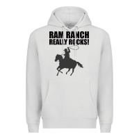 Dove Grey Ram Ranch Really Rocks! Premium Hoodie - Bettercallsaul