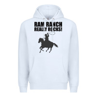 White Ram Ranch Really Rocks! Premium Hoodie - Bettercallsaul