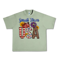 Oil Green small town usa Urban Heavy Tee - Zillion Design Studio