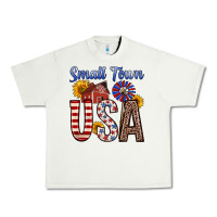 Pistachio small town usa Urban Heavy Tee - Zillion Design Studio