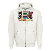 Western Rabbits Zipper Hoodie | Teevron