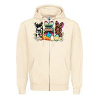 Sandshell western rabbits Zipper Hoodie - AdoDesignShop