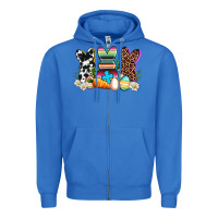True Royal western rabbits Zipper Hoodie - AdoDesignShop