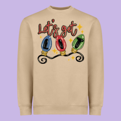 Heavyweight Sweatshirt let's get lit