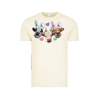 Vintage Arctic Easter Cows With Bunny Ears Vintage Tee - RanaPortraitStore