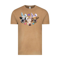 Vintage Camel Easter Cows With Bunny Ears Vintage Tee - RanaPortraitStore