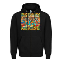 Black teacher vibes Zipper Hoodie - JahusDesignShop