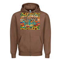 Chestnut teacher vibes Zipper Hoodie - JahusDesignShop